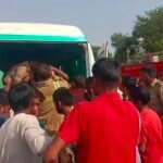 कौशाम्बी में हुआ भीषण सड़क हादसा ,8 लोगों की मौत ,20 घायल