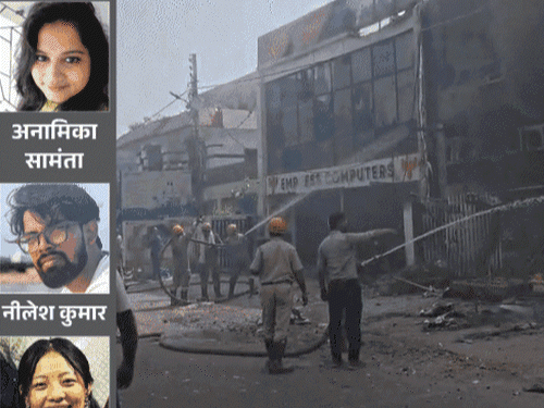 लखनऊ अग्निकांड- कपल की शादी होने वाली थी:एनिमेशन आर्टिस्ट की भूखे पेट मौत, जान गंवाने वाले युवाओं की कहानी
