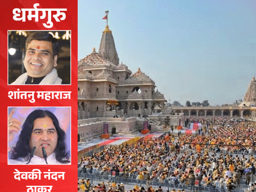 संत बोले- राम मंदिर में चोरी करने वाले कीड़े बनेंगे:अयोध्या में मर्यादा छोड़ दी; जिम्मेदारों को ट्रस्ट के पद छोड़ने चाहिए