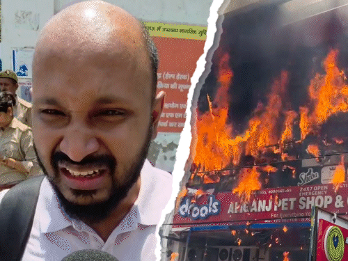 लखनऊ अग्निकांड: नाली में बच्चों का खून देख मां-बाप रोए:बहन बोली- भाई कूद जाता तो बच जाता; VIDEO में 15 परिवारों का दर्द