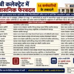 कौशाम्बी कलेक्ट्रेट में बड़ा प्रशासनिक फेरबदल, 14 कर्मचारियों के तबादले
