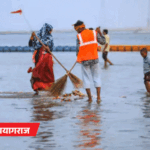 यूपी में बारातियों की कार बही, अंडरपास में तांगा डूबा:तांगे वाले और घोड़े की मौत, खेत में 10 फीट का मगरमच्छ निकला; 5 शहरों में बारिश