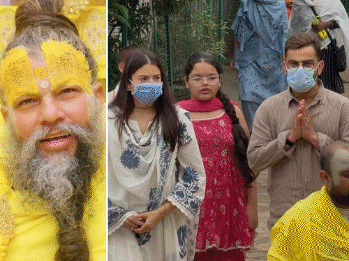 विराट-अनुष्का नंगे पैर प्रेमानंद महाराज से मिलने पहुंचे, VIDEO:गुरु पूर्णिमा महोत्सव से पहले दर्शन किए; एक घंटे एकांतिक बात की