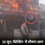 जिस बिल्डिंग में 15 मौतें हुईं, उसे ढहाया जा रहा:रास्ते सील, भारी पुलिस तैनात; लखनऊ अग्निकांड में 32 दिन बाद एक्शन