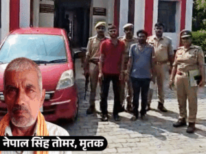झांसी में प्रॉपर्टी के लिए मामा को जिंदा जलाया:दो दिन पहले कहा था- अपने घर जाओ, नहीं तो मार दूंगा; CCTV से खुली पोल