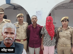 लड़की ने प्रेमी से कराई दादा की हत्या:फिरोजाबाद में गला रेतकर लाश जलाई, खुद से लिखा सुसाइड नोट पुलिस को पकड़ाया