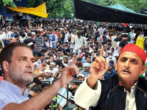 'NEET आंदोलन' कितना बड़ा गेमचेंजर:जंतर-मंतर पर राहुल-अखिलेश साथ; क्या यूपी में मिलेगा सियासी फायदा