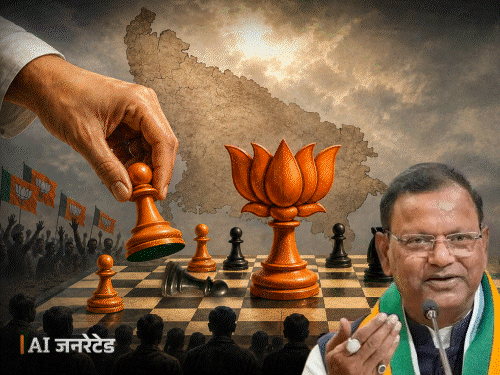 भाजपा के सर्वे में UP में 52-67 सीटों का नुकसान:एंटी इनकम्बेंसी से बचने के लिए 35% विधायकों के टिकट काटने का सुझाव