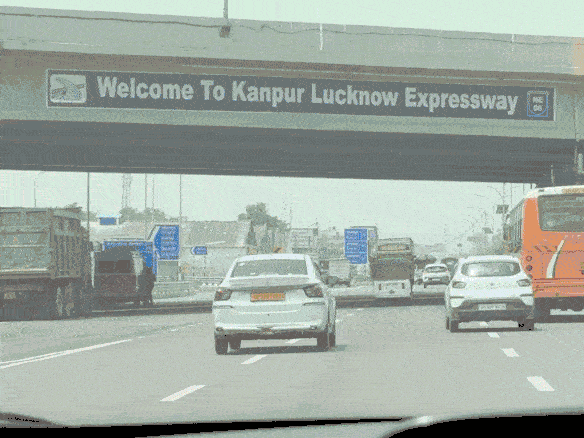 लखनऊ-कानपुर की दूरी कितनी घटी, समय कितना बचा:एक्सप्रेस-वे का सफर 45 मिनट में, लेकिन कानपुर पहुंचने में 1 घंटा 48 मिनट लगेंगे
