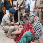 आजमगढ़ में दादा और पोते की कुल्हाड़ी से काटकर हत्या:घर से 200 मीटर दूर मिला वारदात में इस्तेमाल हथियार, नाती और पाटीदारों की तलाश