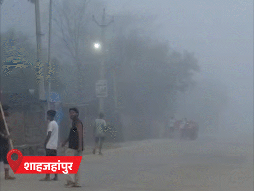 शाहजहांपुर में अचानक कोहरा छाया, प्रयागराज में सड़कों पर अंतिम-संस्कार:बाराबंकी में नावें चल रहीं, कानपुर में कॉलोनियों तक पहुंचा पानी