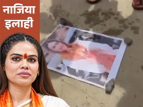BJP की मुस्लिम महिला नेता को गला काटने की धमकी:पैगम्बर मोहम्मद पर कमेंट किया, कट्‌टरपंथियों के निशाने पर आईं; VIDEO