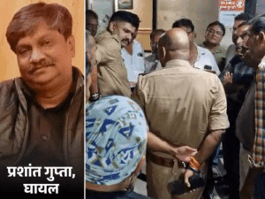 पीठ में गोली लगी, 1Km स्कूटी चलाकर अस्पताल पहुंचा:झांसी में बदमाशों ने गोली मारी, खूब बहता रहा, 53 साल के कारोबारी ने हिम्मत नहीं हारी