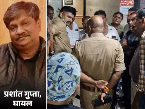 पीठ में गोली लगी, 1Km स्कूटी चलाकर अस्पताल पहुंचा:झांसी में बदमाशों ने गोली मारी, खूब बहता रहा, 53 साल के कारोबारी ने हिम्मत नहीं हारी