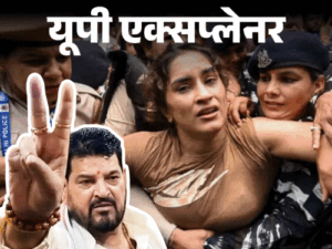क्या बृजभूषण के सामने झुकेगी भाजपा:25 सीटें, क्षत्रिय वोट पर दबदबा; यौन शोषण केस में बरी होने के बाद अगला दांव क्या होगा