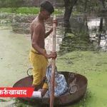 लखनऊ से सटे बारांबकी में दूरसंचार केंद्र सरयू में समाया:फर्रुखाबाद में कड़ाही को नाव बनाया; प्रयागराज समेत 10 जिलों में बारिश, 23 में अलर्ट