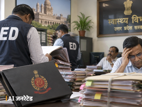 यूपी में सरकारी दवा-उपकरण सप्लाई में ₹100 करोड़ का घोटाला:कांग्रेस के पूर्व विधायक भी आरोपी, 7 साल के रिकॉर्ड की छानबीन कर रही ED
