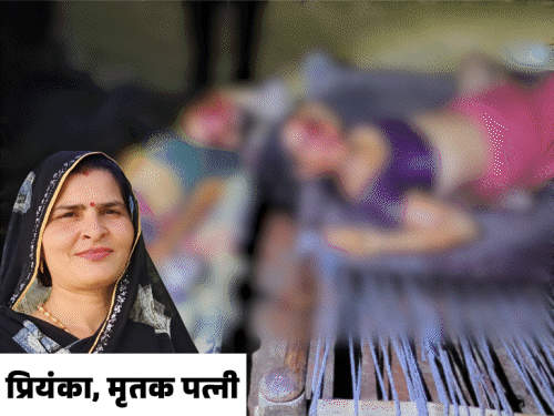 एटा में पत्नी-सास की हथौड़े से सिर कूचकर हत्या:चेहरा-आंखें भी फोड़ीं, बेटी बोली- पापा और बाबा ने मिलकर मारा