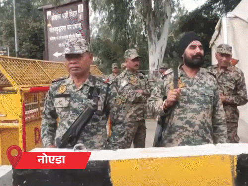 दिल्ली में CJP का प्रदर्शन, यूपी के बॉर्डर पर बैरिकेडिंग:BSF तैनात; पानी के टैंकर-एंबुलेंस भी पहुंचे, 100 ट्रेनें कैंसिल