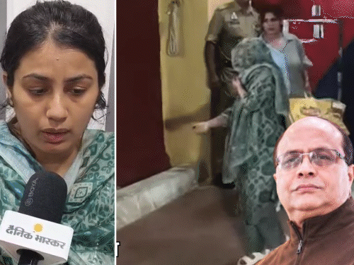दवा कारोबारी की बहू छतरपुर आश्रम गईं:कानपुर में भाई बोला- रात को सो नहीं पातीं, रोने लगती है; मर्डर के बाद अकाउंट सीज