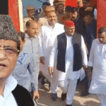 अखिलेश बोले- आजम हैं, आजम रहेंगे:रामपुर जेल में एक घंटे मुलाकात की; बाहर आए तो सवाल पर झल्लाए, VIDEO